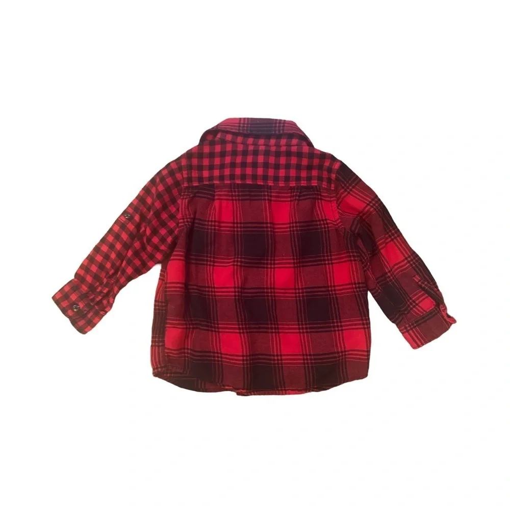 Baby Gap Plaid Button Down Shirt 18-24 months
